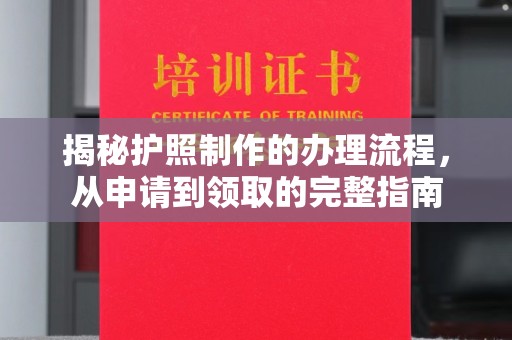 焦作揭秘护照制作的办理流程，从申请到领取的完整指南