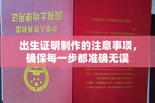 焦作出生证明制作的注意事项，确保每一步都准确无误