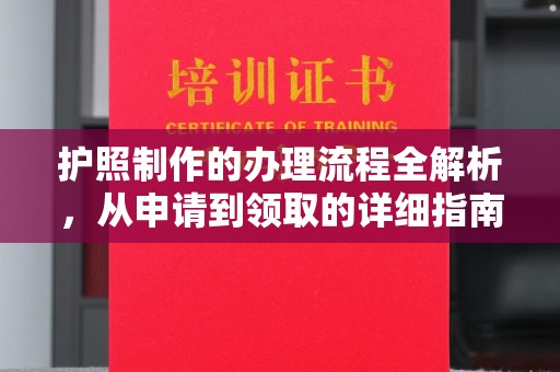 焦作护照制作的办理流程全解析，从申请到领取的详细指南